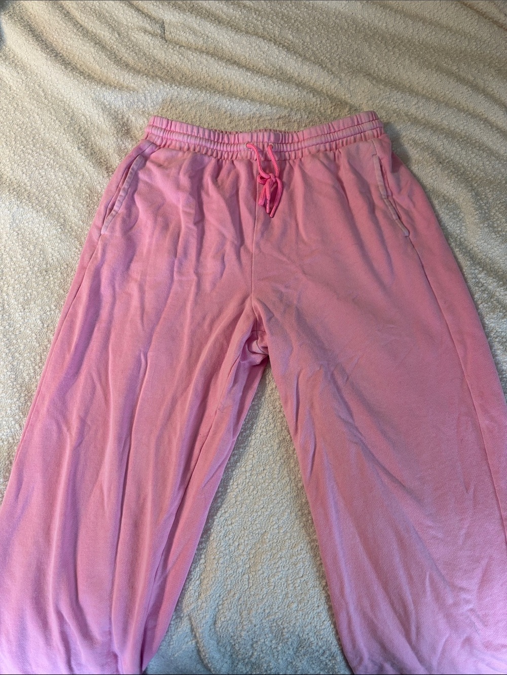 Old Navy Pink Elastic Waist Sweatpants